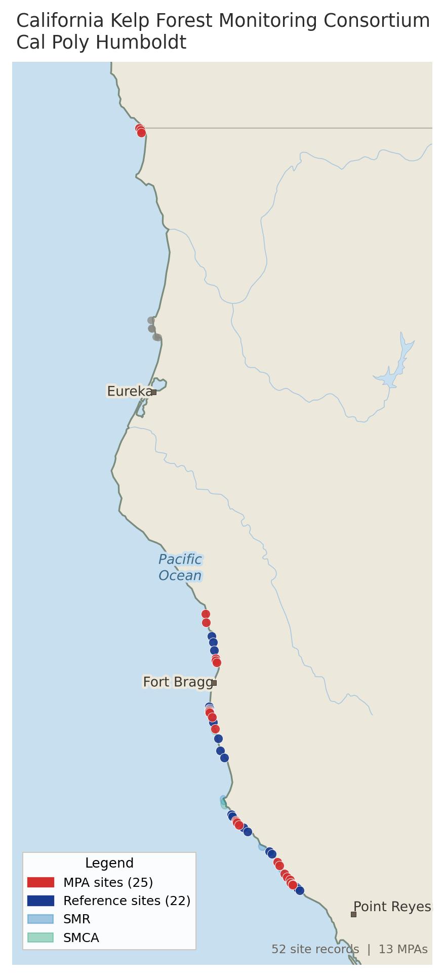 Cal Poly Humboldt Map