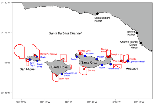 Analysis of fish population size distributions confirms cessation of fishing in marine protected areas